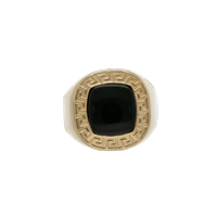 Ring Damiata Gioielli Man in Yellow Gold Onice 986/102/1 - 986/102/1